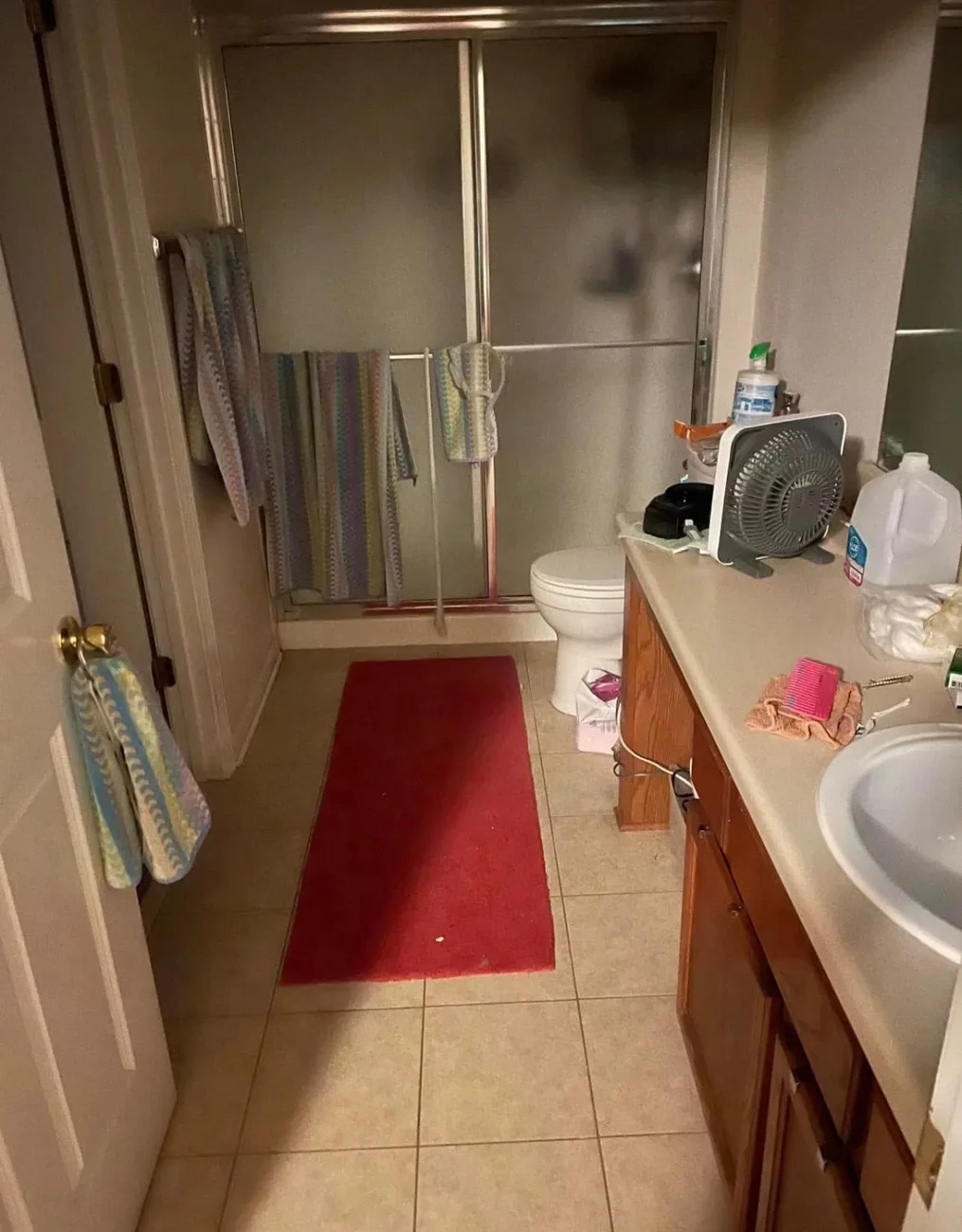 Bathroom Remodel before Altura Property Solutions